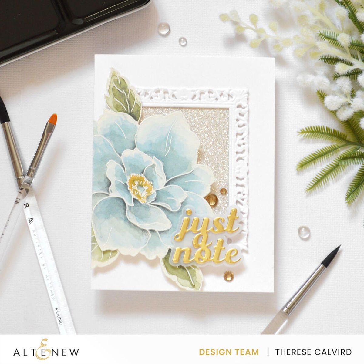 Twin Blooms Stamp Set