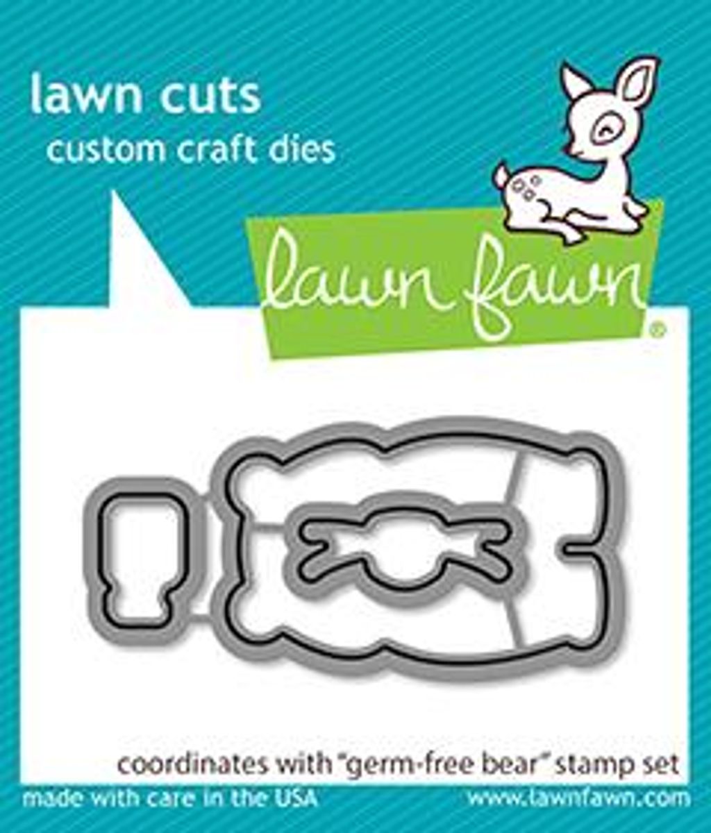 Lawn Fawn Germ-Free Bear Stamp Set