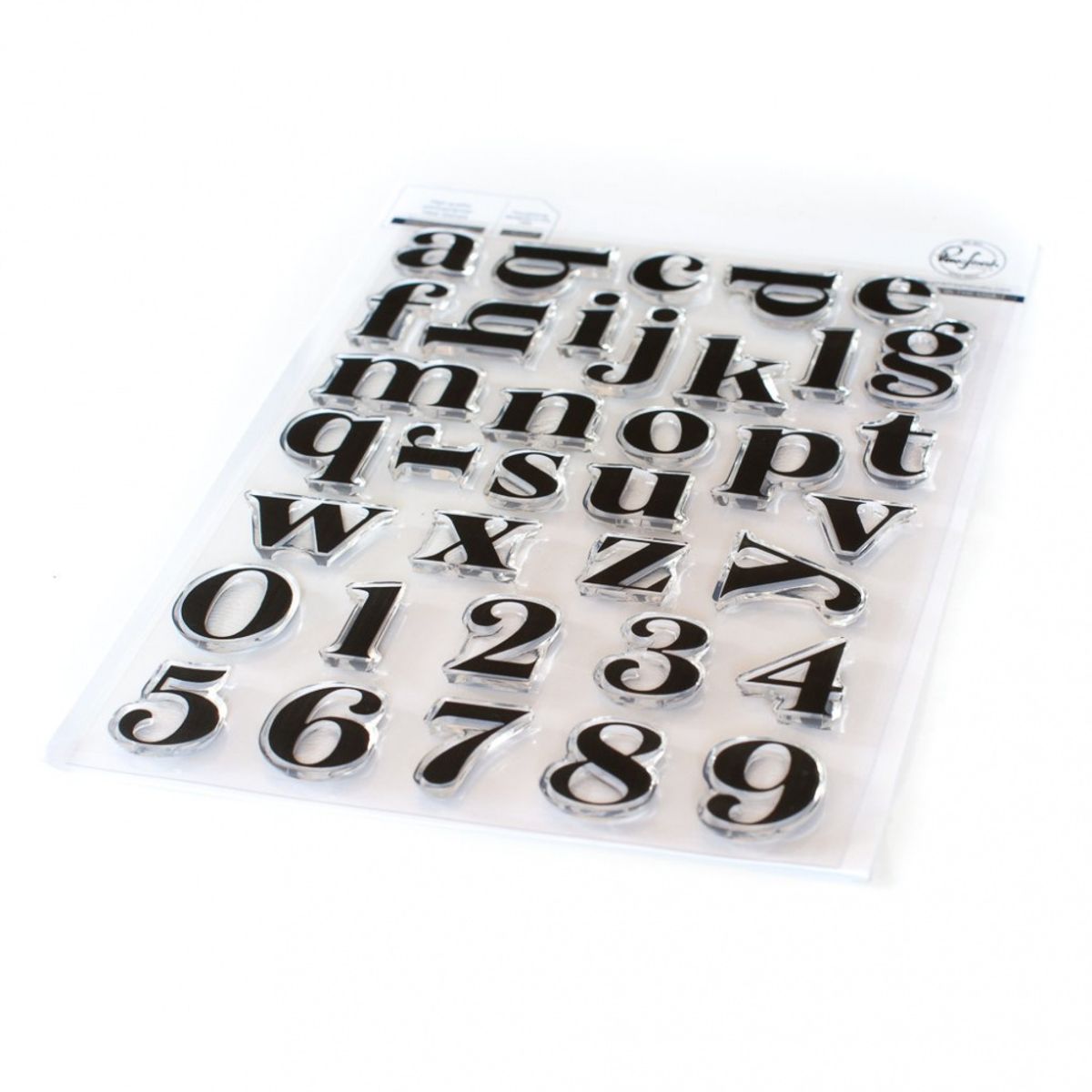 Pinkfresh Studio Heather Lowercase stamp set