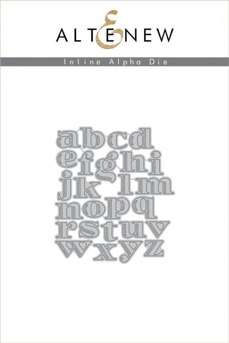 Altenew Inline Alpha Die Set