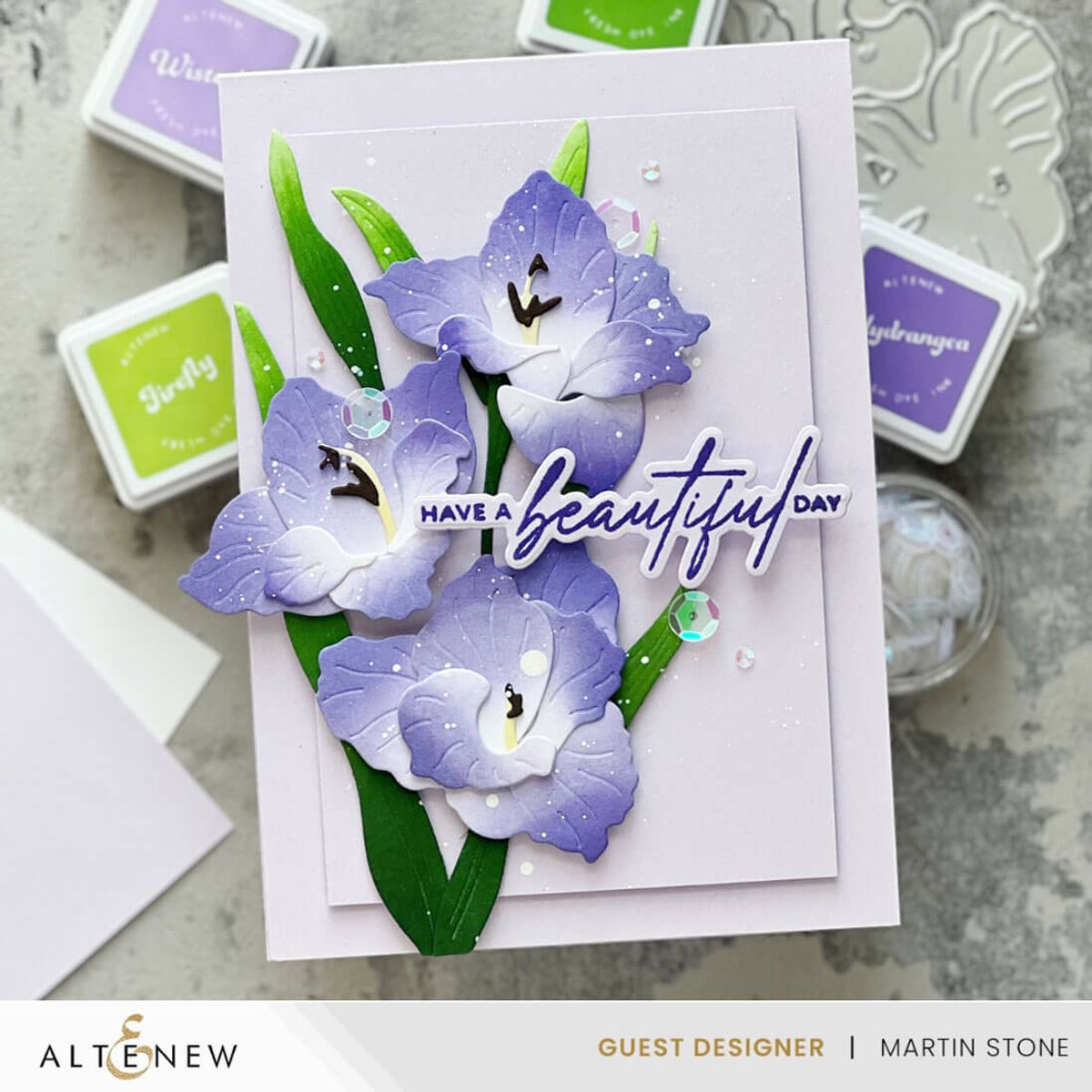 Altenew Craft-A-Flower: Gladiolus