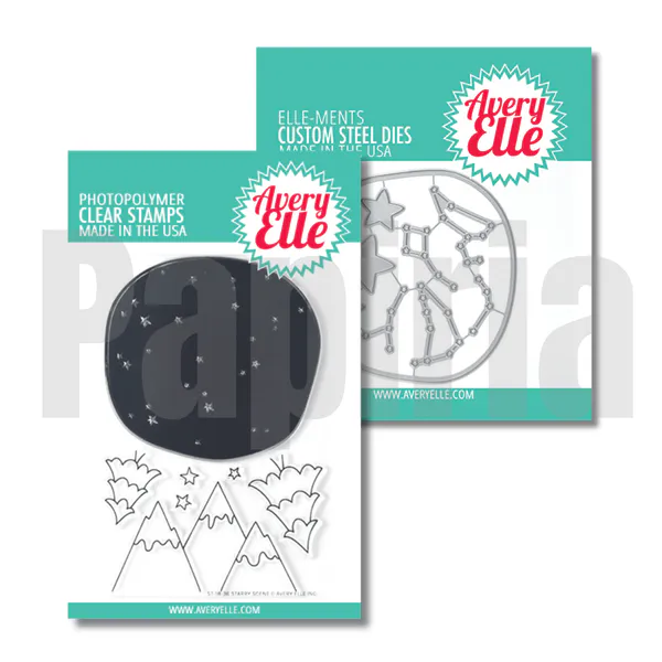 Hovedbilde Avery Elle Starry Scene Stamp and Die Set
