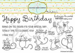 Bilde av 3C/ Anita Jeram - So Sweet Slimline stamp set