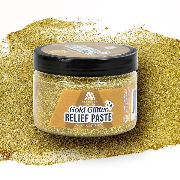 Hovedbilde Glitter Relief Paste - Gold