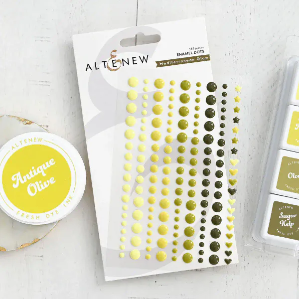 Hovedbilde Altenew Enamel Dots - Mediterranean Glow