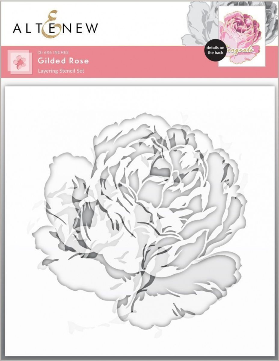 Altenew Gilded Rose Hot Foil Plate