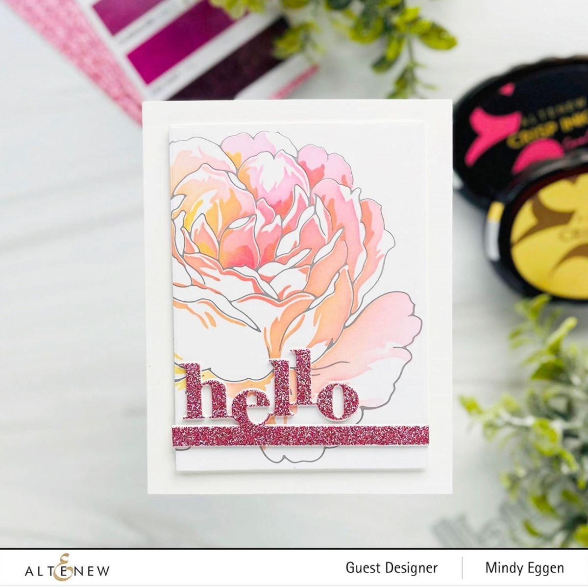 Altenew Gilded Rose Layering Stencil Set