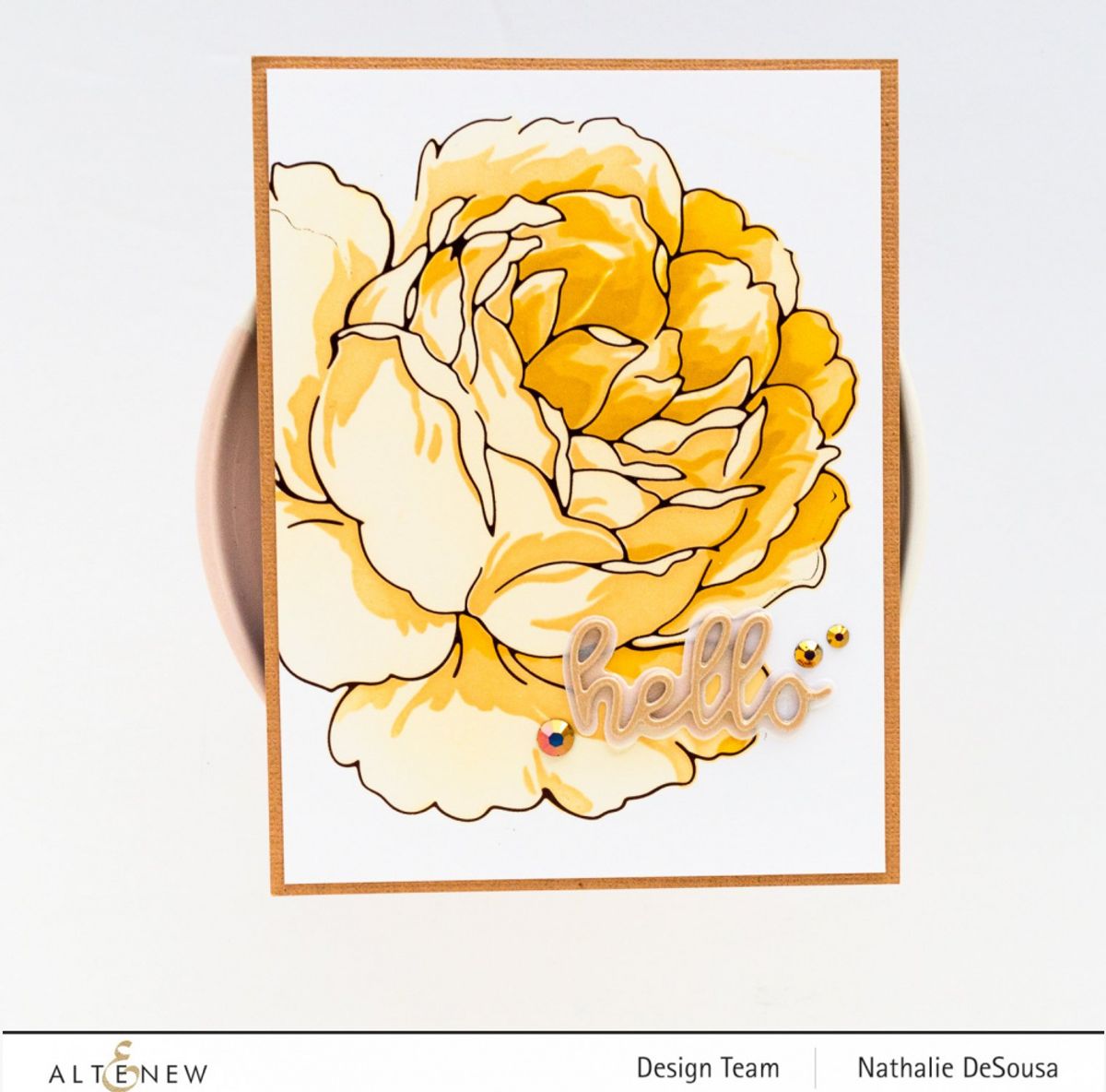 Altenew Gilded Rose Layering Stencil Set