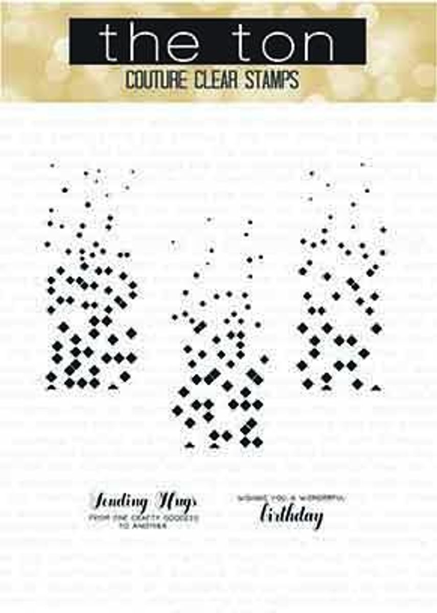 The Ton Toned Squares stamp set
