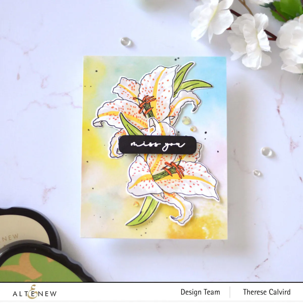 Altenew Build-A-Flower: Queen of the Lilies