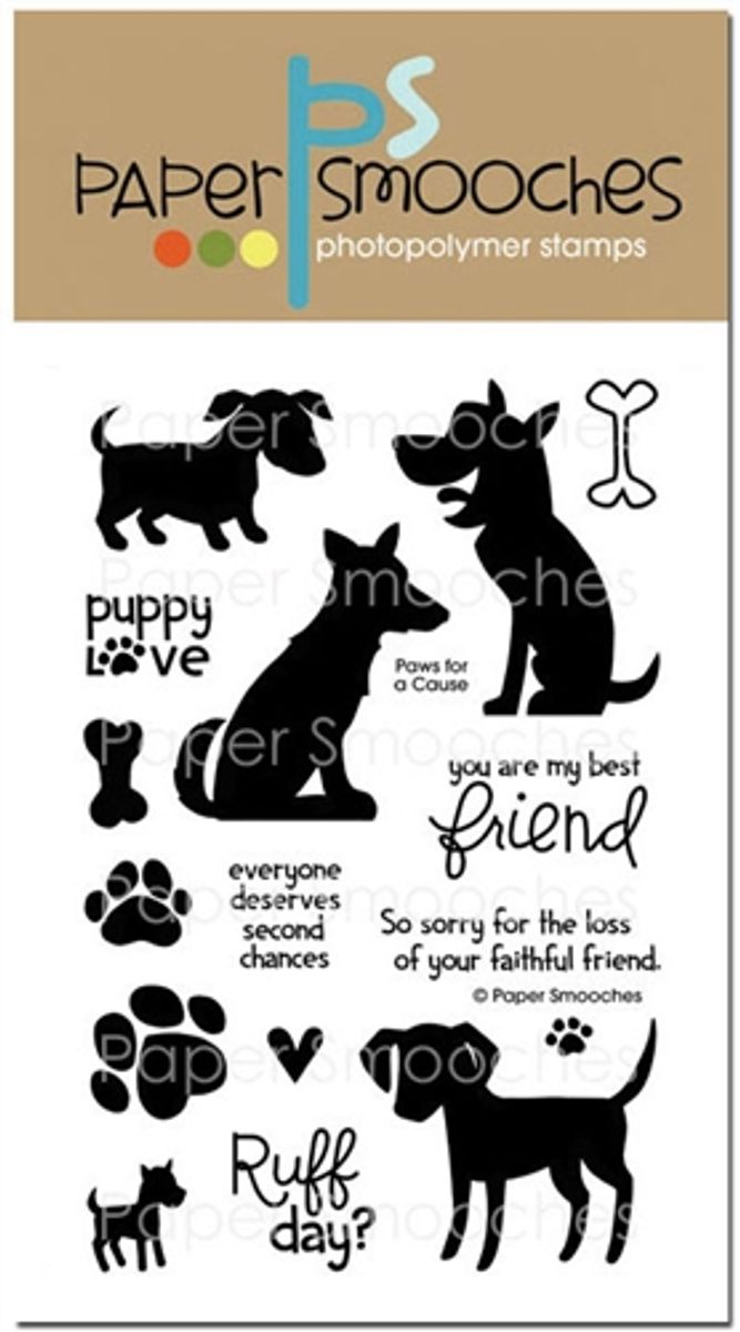 Paper Smooches Paws for a Cause Stamp Set
