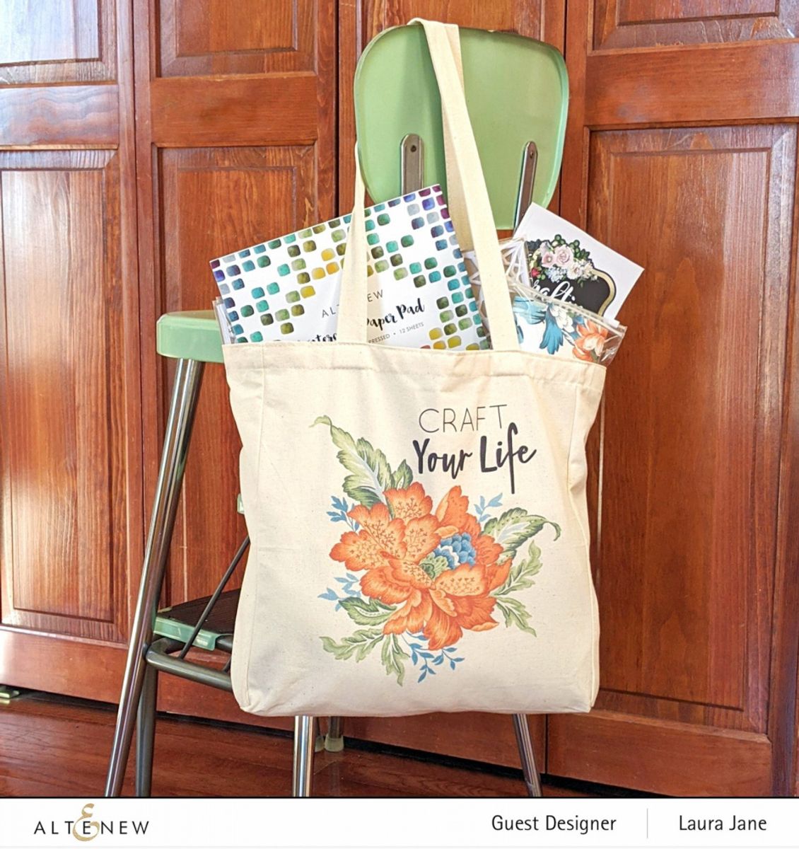 Altenew Craft Your Life Tote Bag