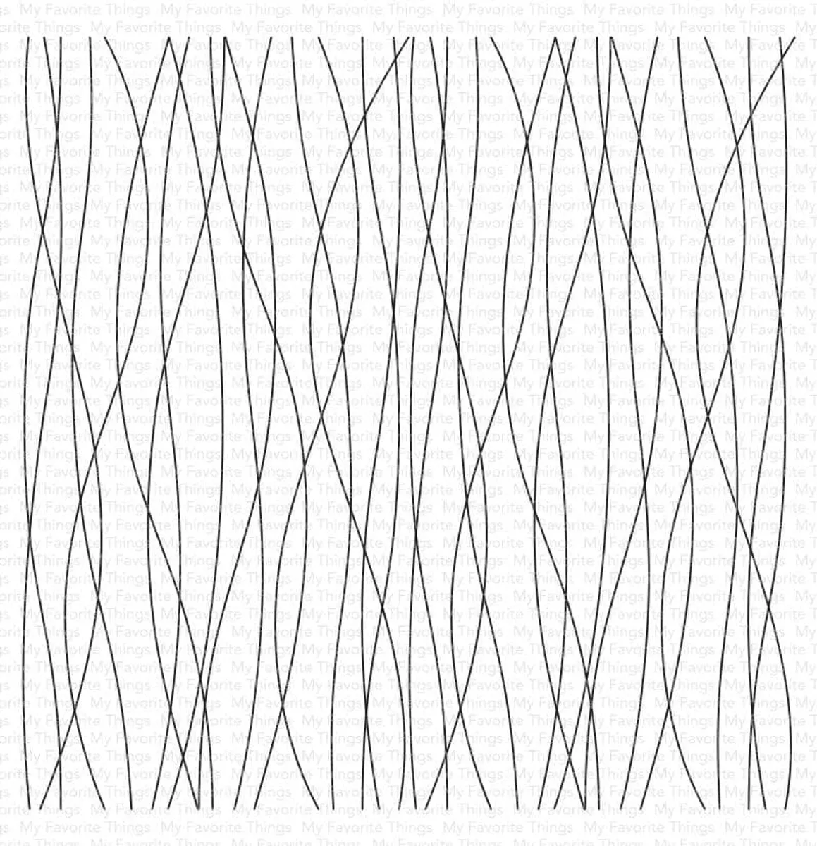 MFT Balloon Strings Background rubber stamp