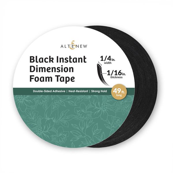 Hovedbilde Black Instant Dimension Foam Tape 1/16