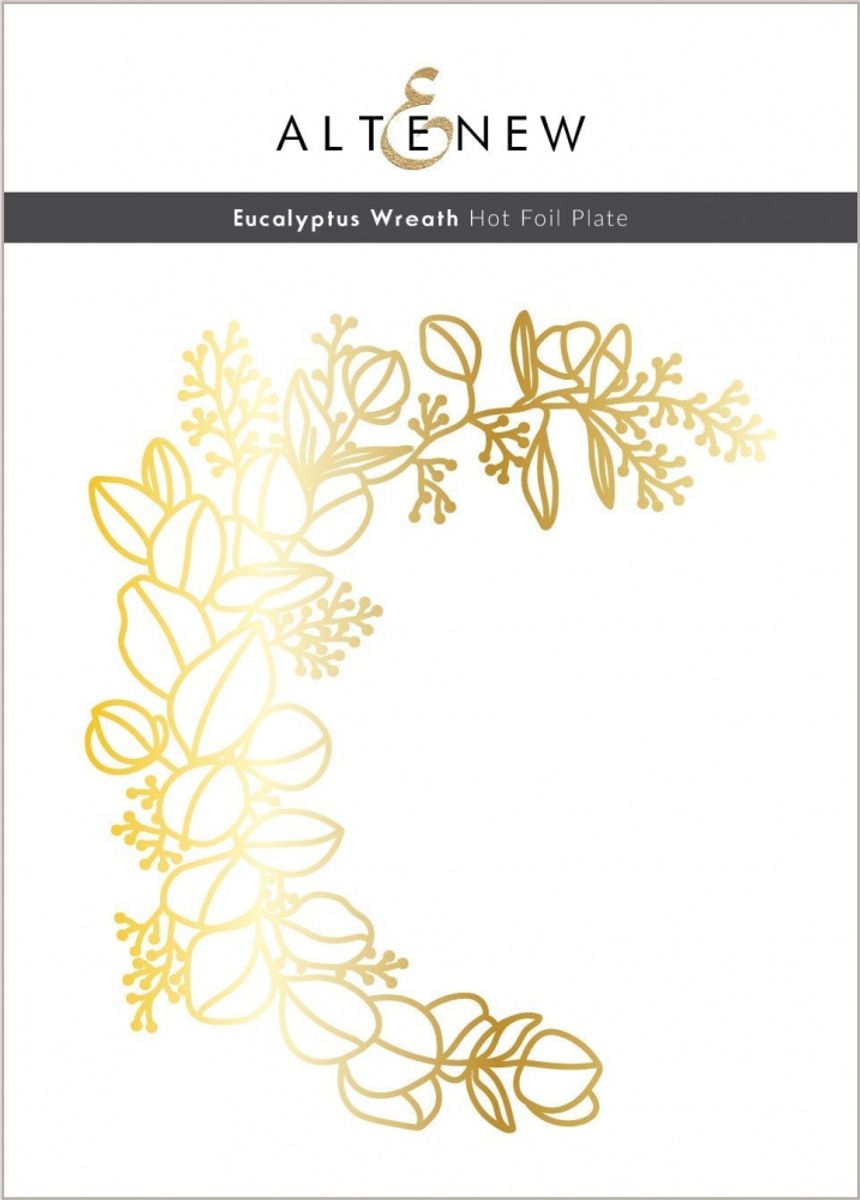 Altenew Eucalyptus Wreath Hot Foil Plate & Stencil Bundle