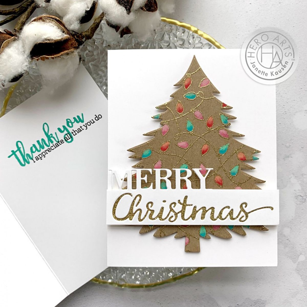 Hero Arts Christmas Lights Bold Prints