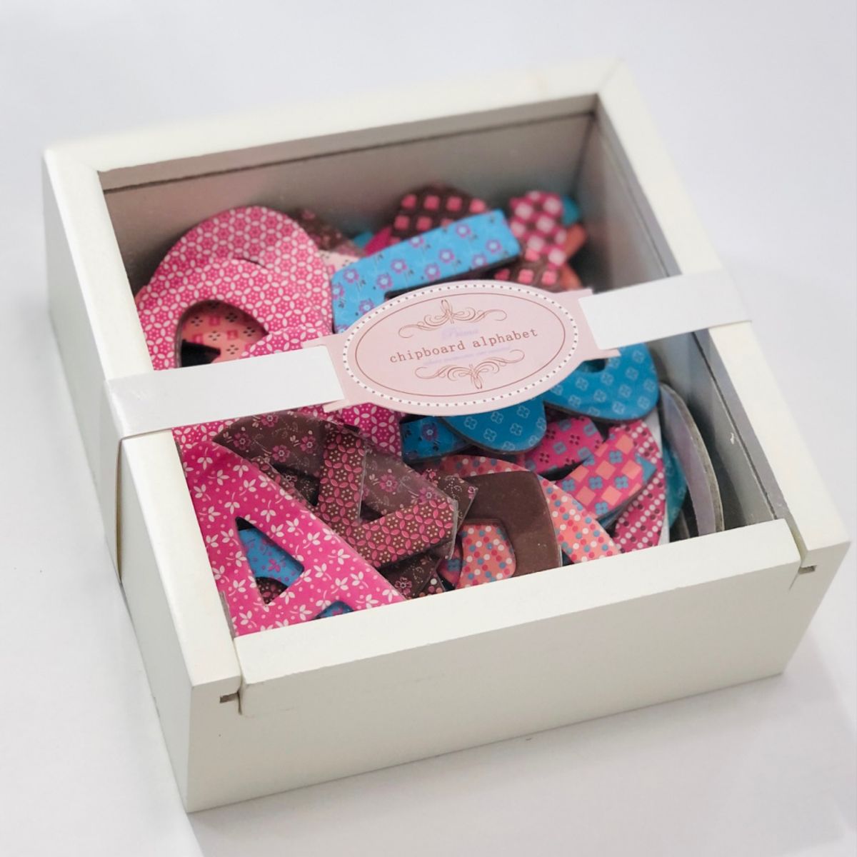 Prima Marketing Alpha Box - Bright Pink II