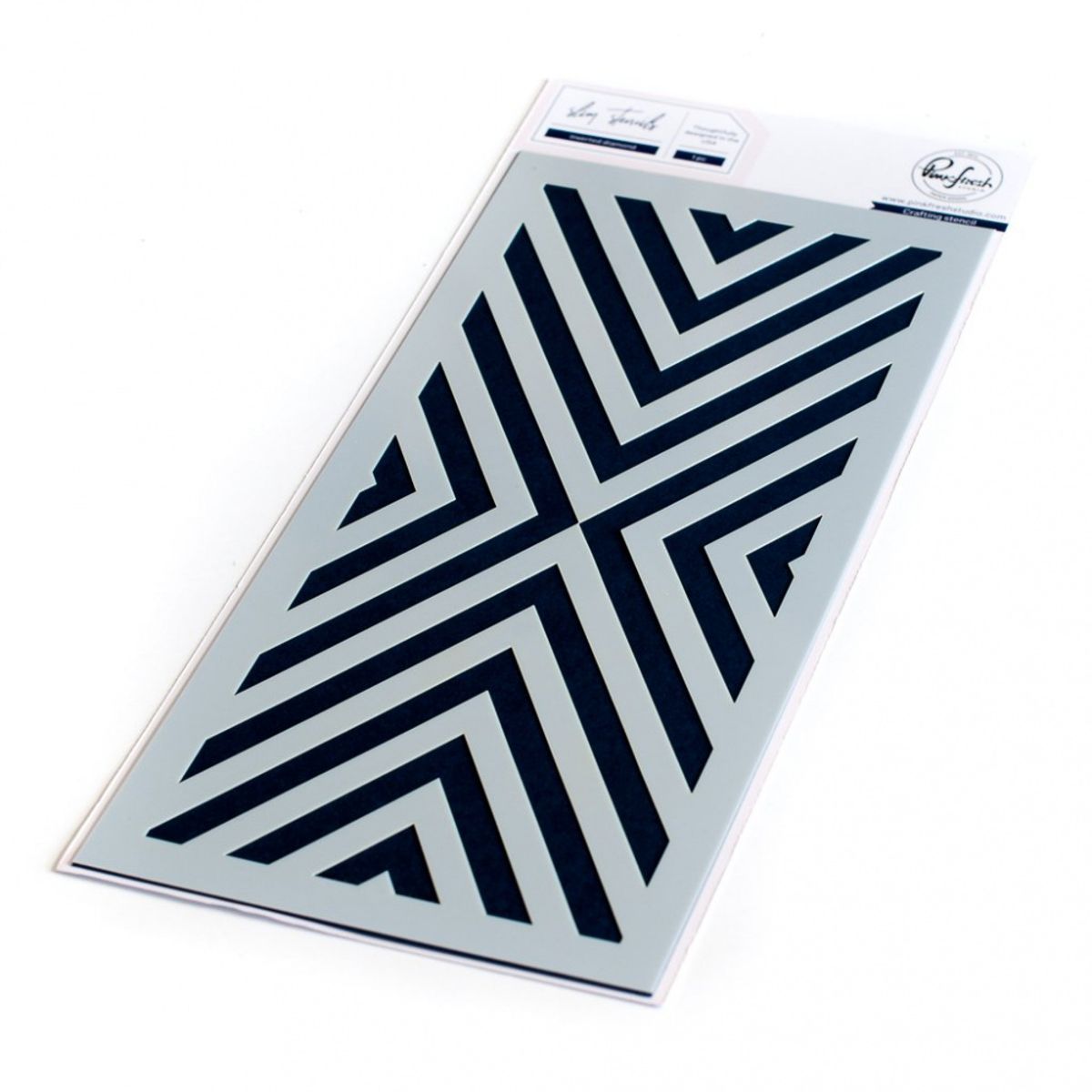 Pinkfresh Studio Inverted Diamond stencil