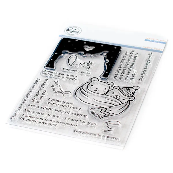 Bilde av Pinkfresh Studio Happy Hugs stamp set