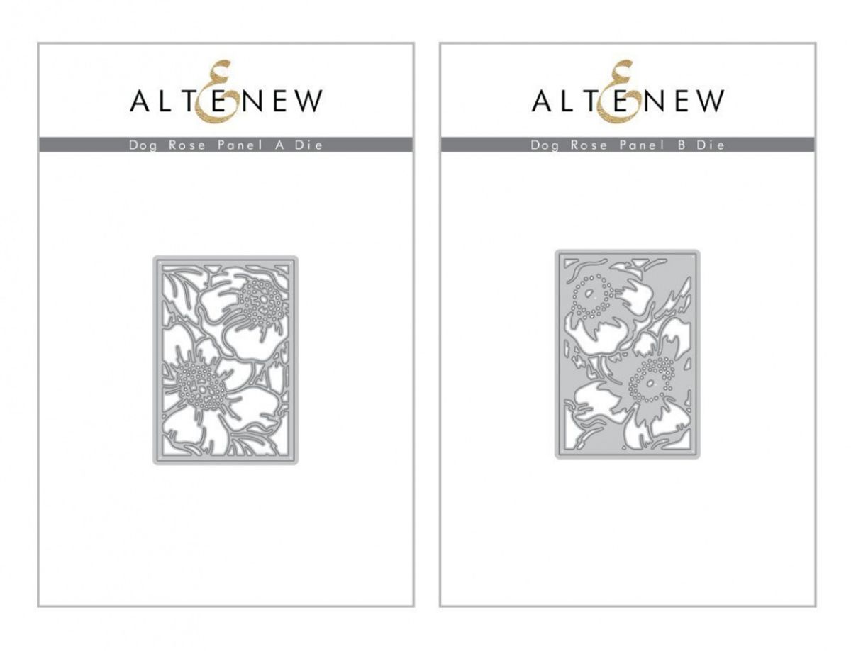 Altenew Dog Rose Panel A & B Die Bundle