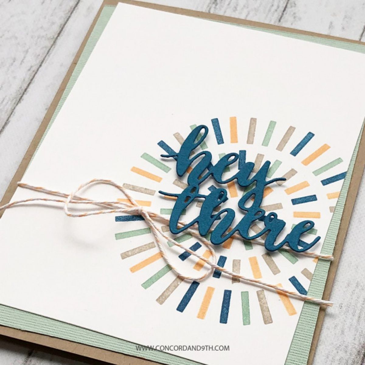 Concord & 9th Mosaic Turnabout Stamp Set