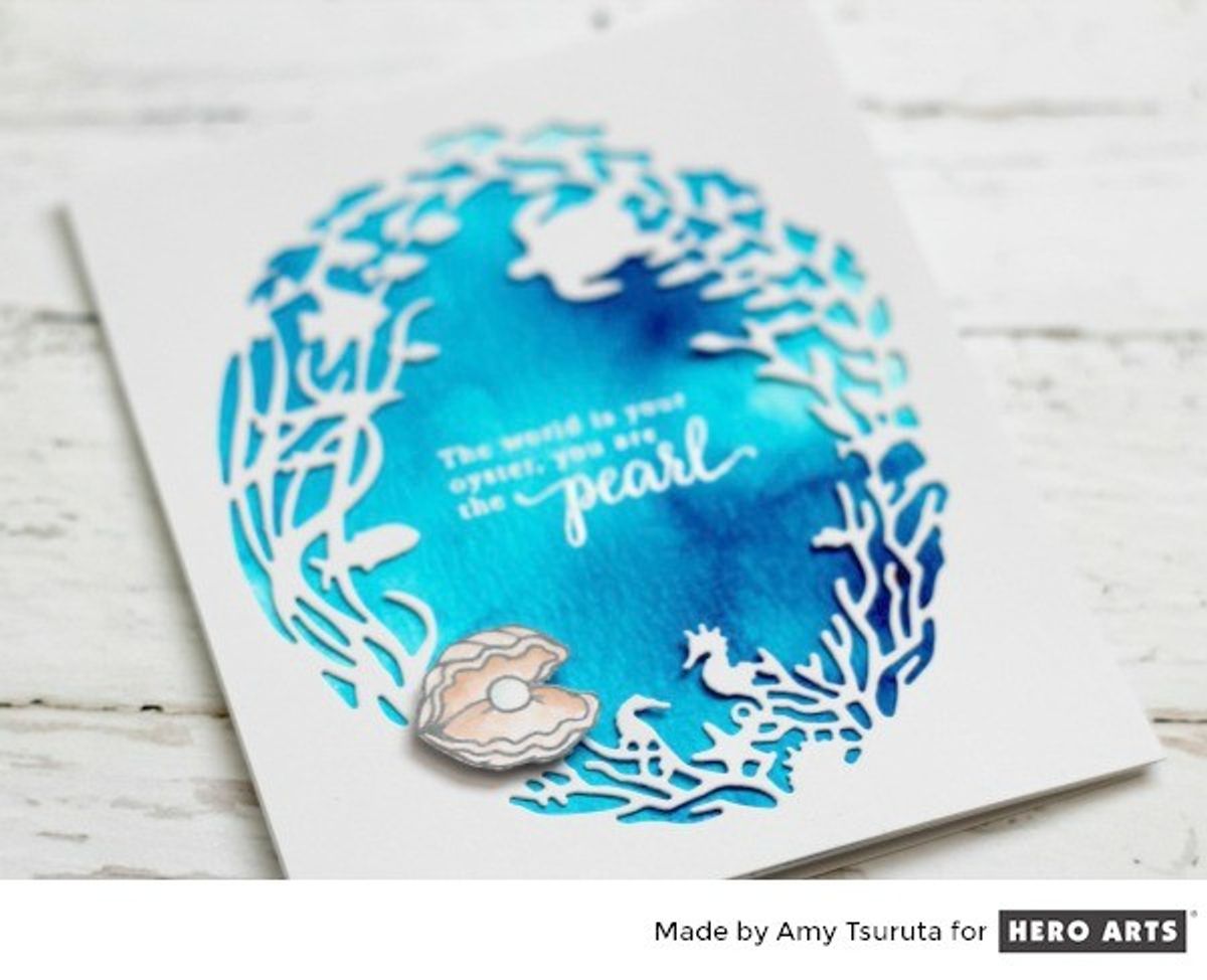 Hero Arts Reef Border and Frame Fancy Dies