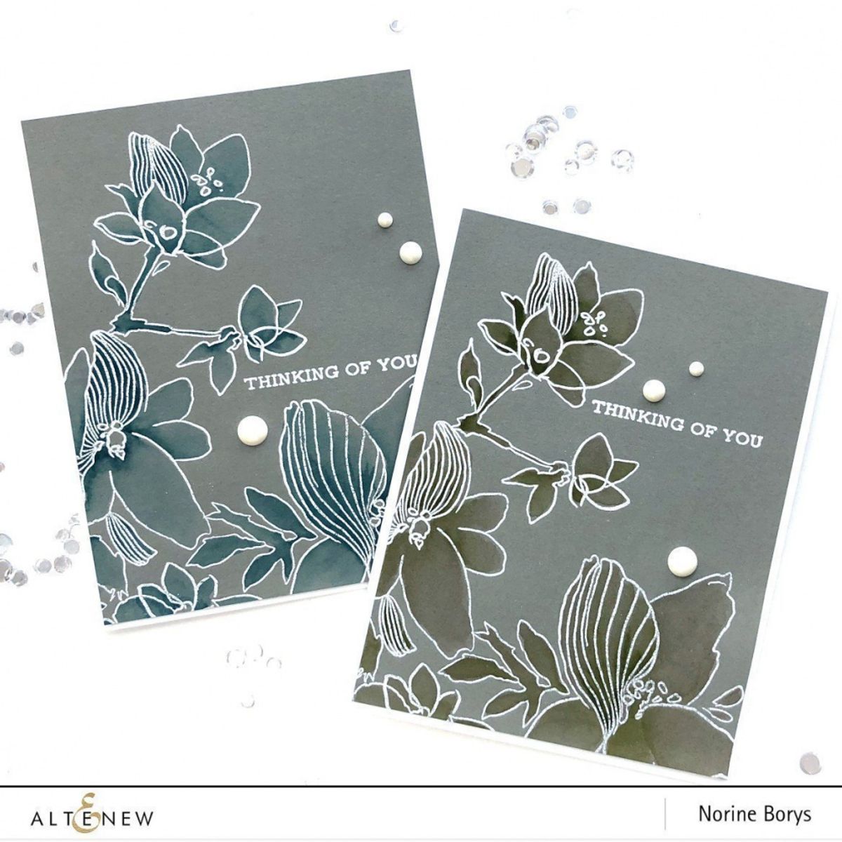 Altenew Pure White Crisp Embossing Powder