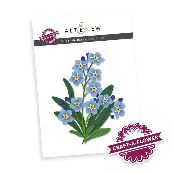 Hovedbilde Craft-A-Flower: Forget-Me-Not Layering Die Set