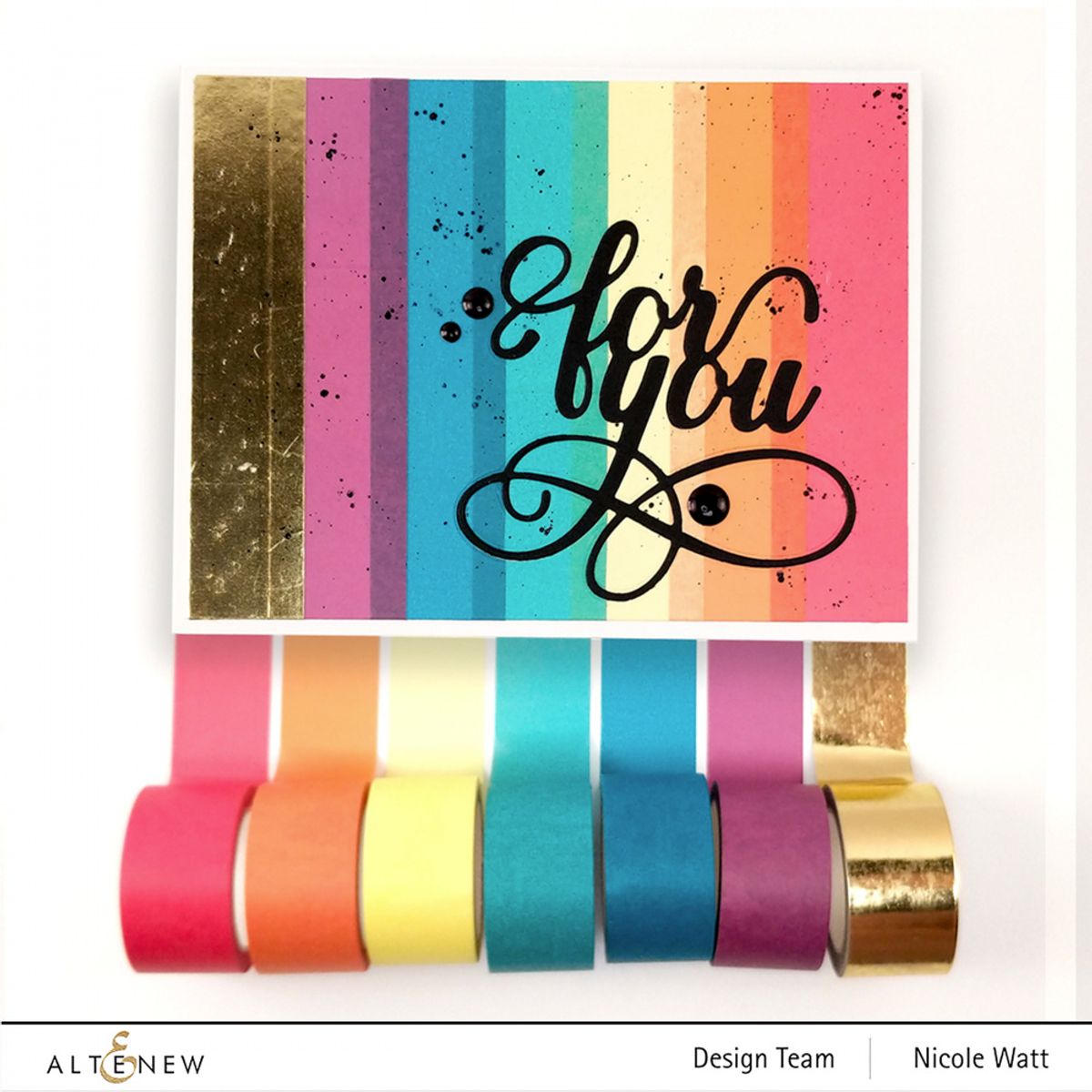 Altenew Sea Shore Washi Tape Set