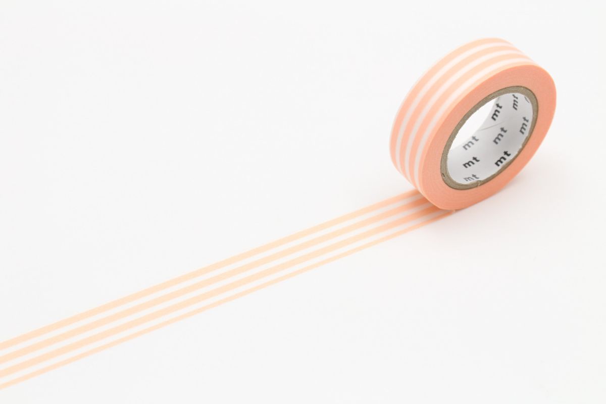 mt Border Peach Cream Washi Masking Tape