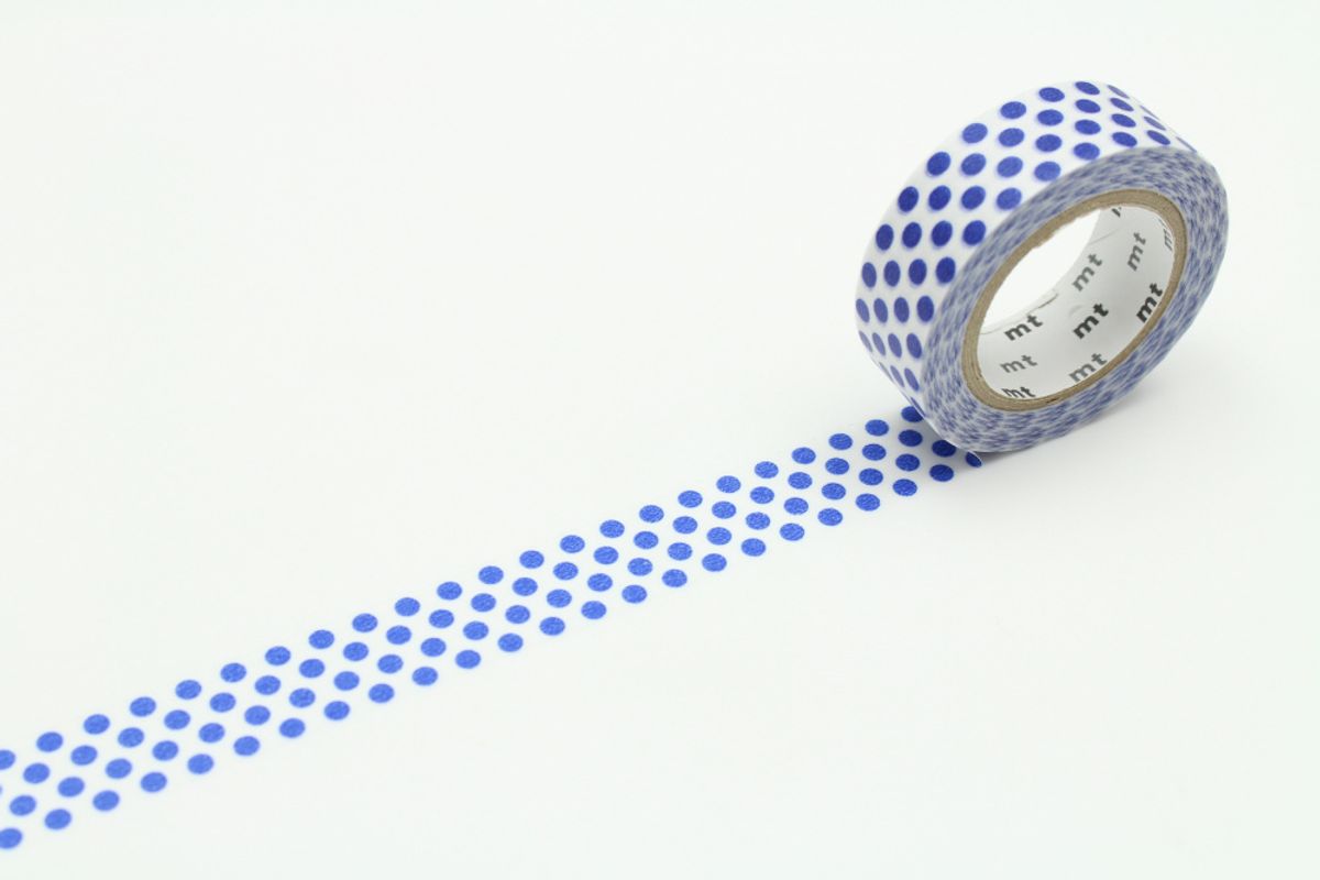 mt Dot Night Blue Washi Masking Tape