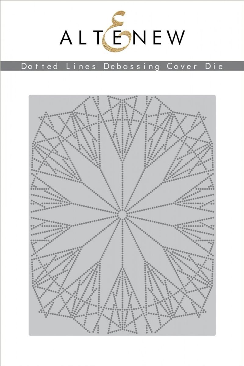 Altenew Dotted Lines Debossing Cover Die