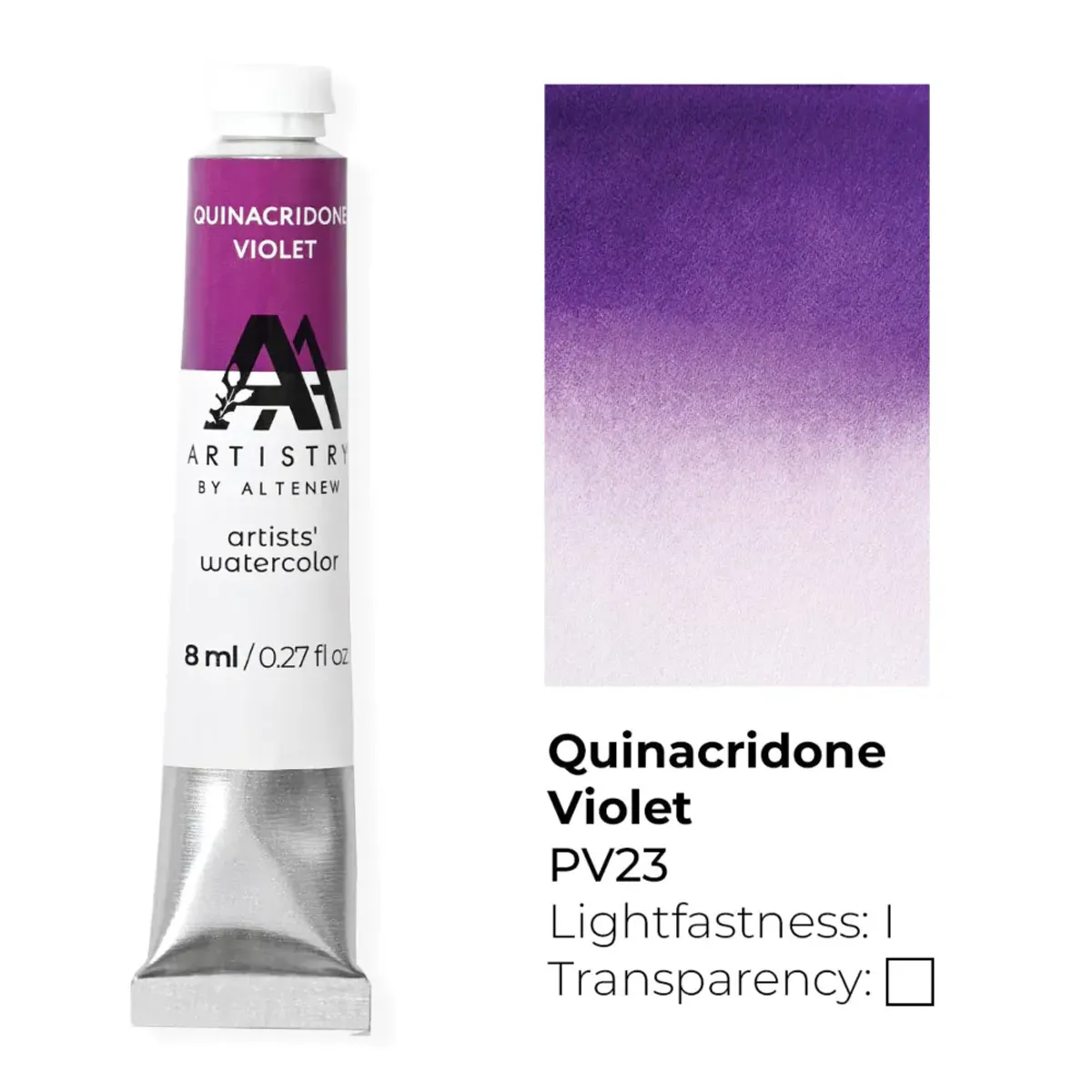 Altenew Artists' Watercolor Tube - Quinacridone Violet