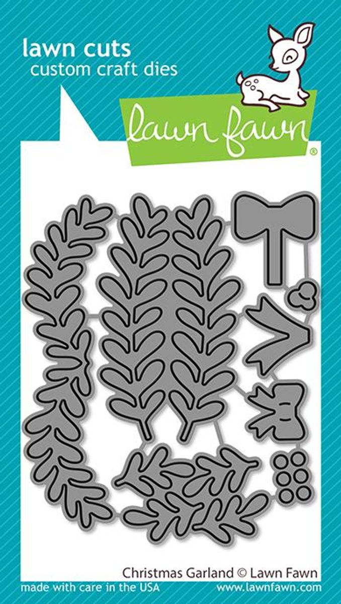Lawn Fawn Christmas Garland Dies