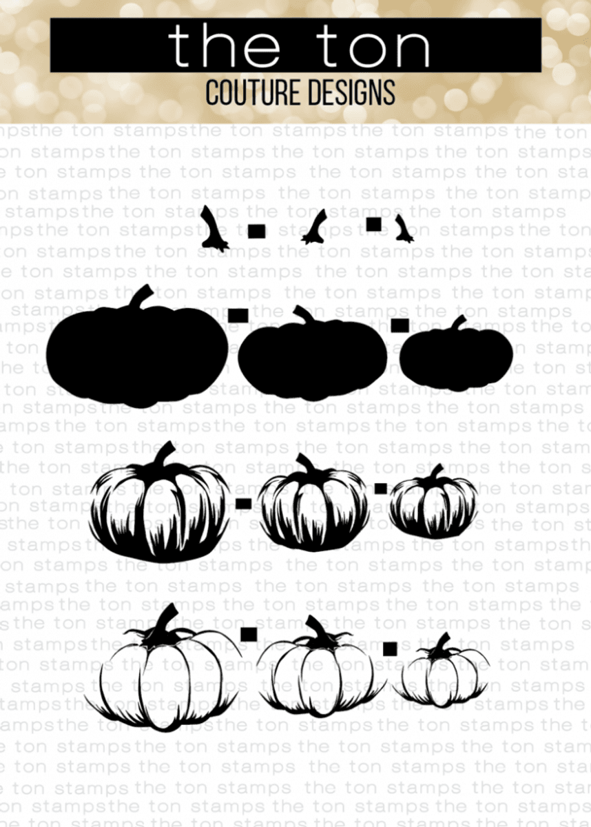 The Ton Ella Pumpkins stamp & die bundle
