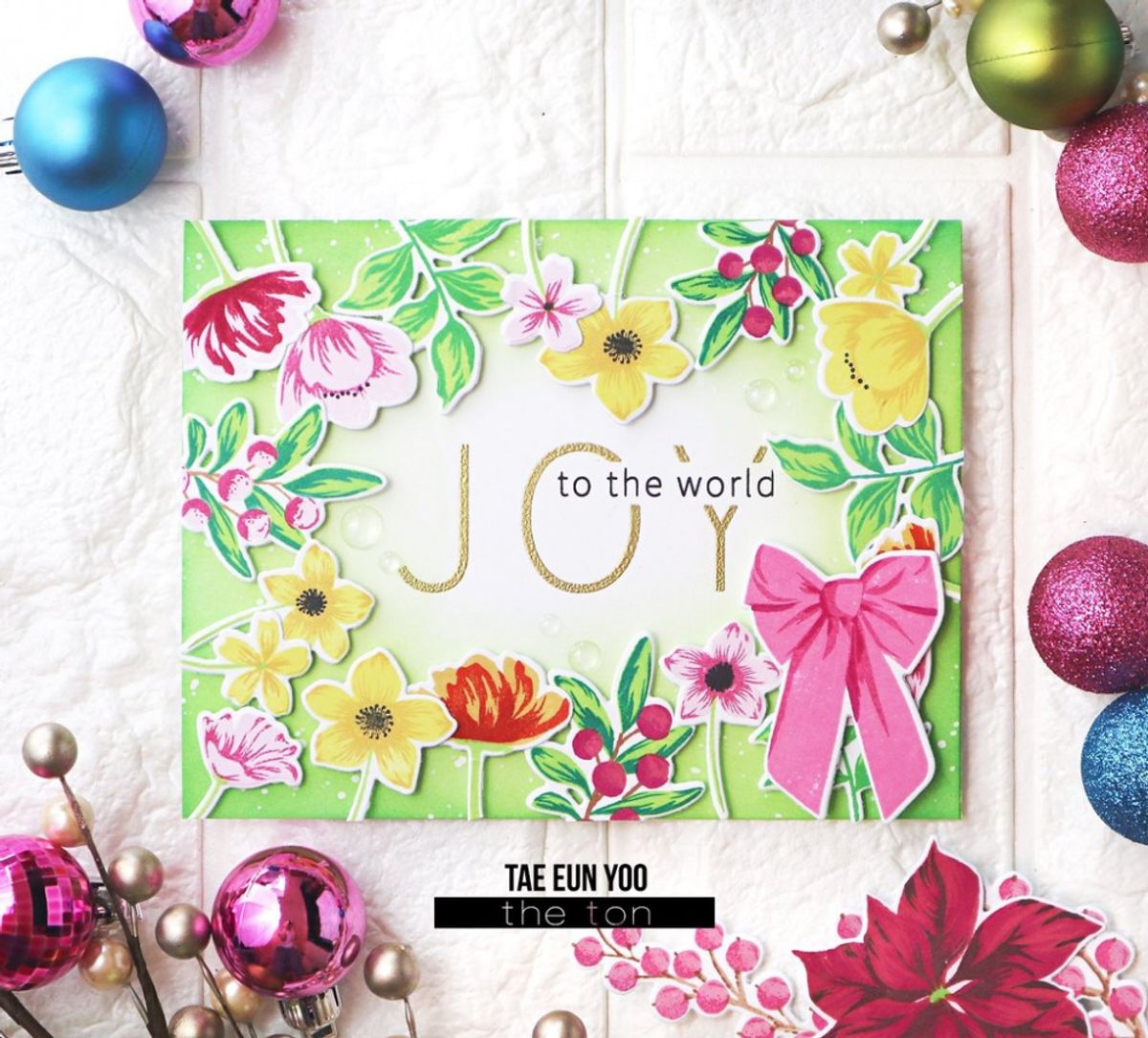 The Ton Wildflower Bits stamp & die bundle