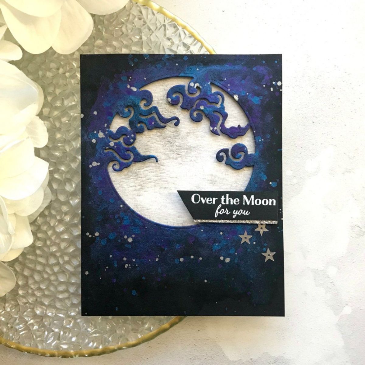 Hero Arts Cloudy Moon Fancy Die