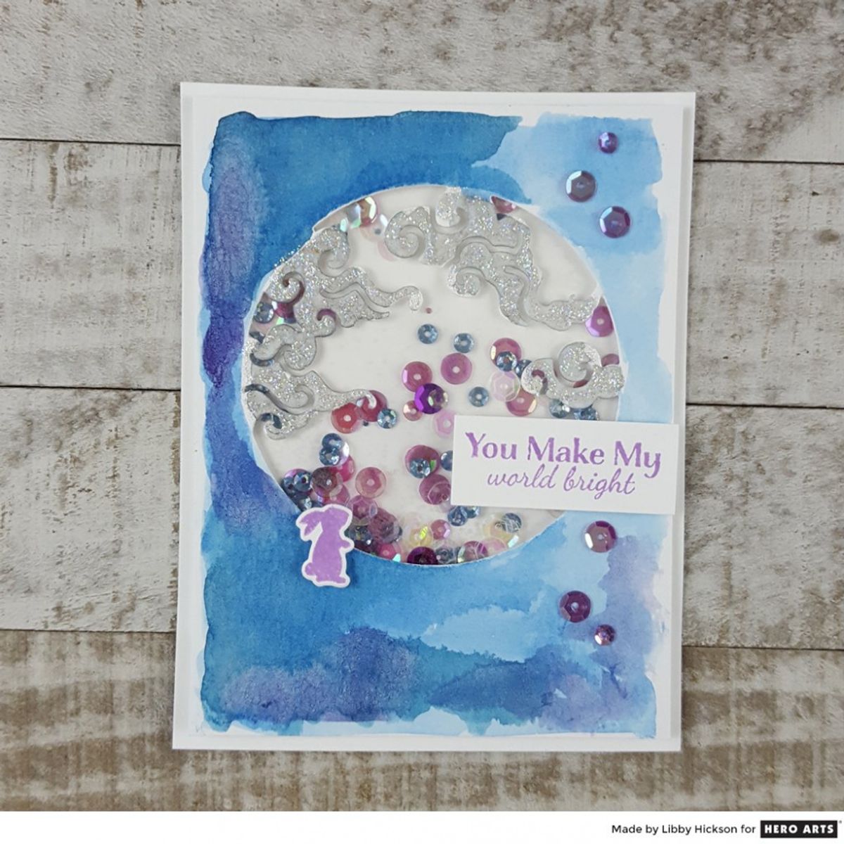 Hero Arts Cloudy Moon Fancy Die
