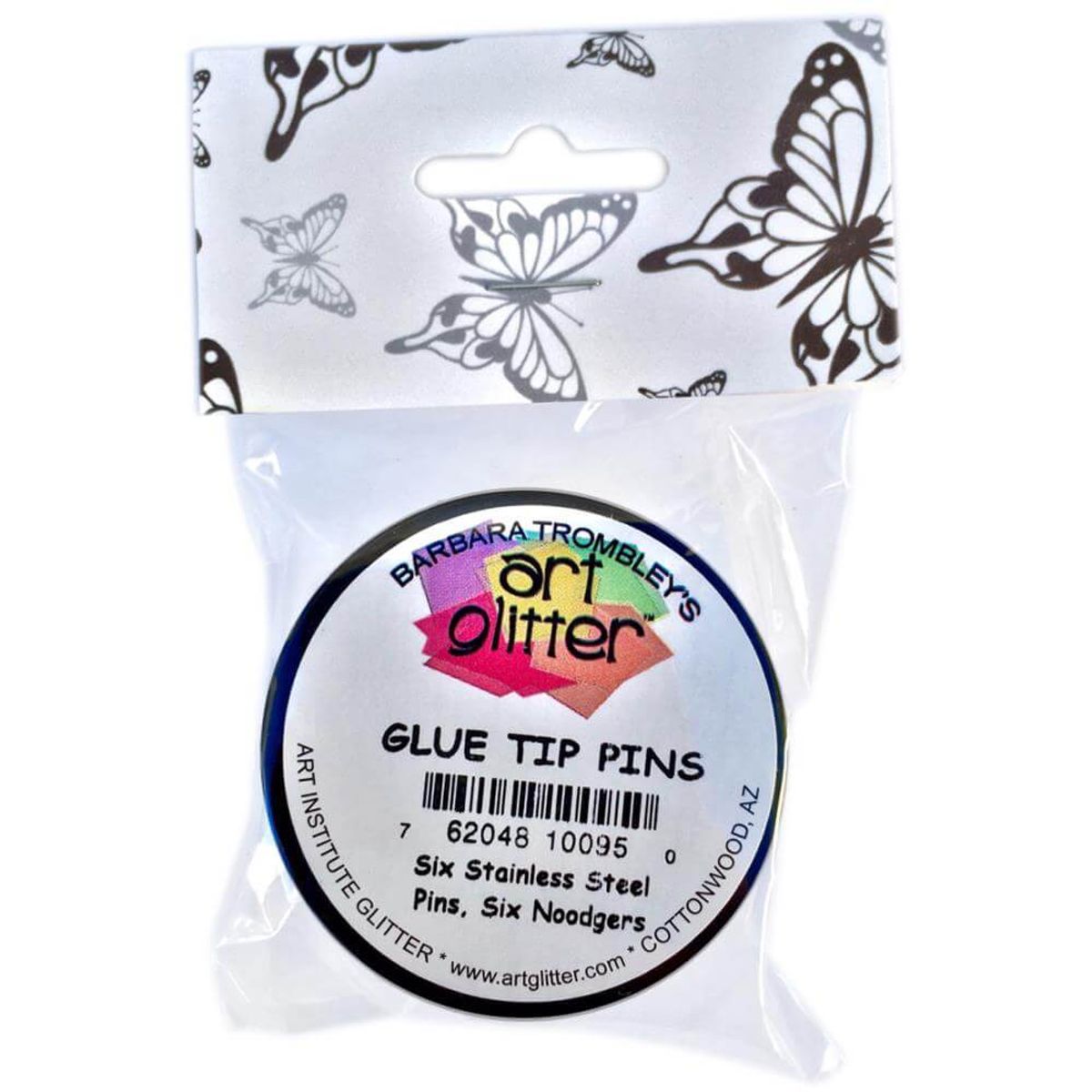 Art Glitter Glue Tip Pins