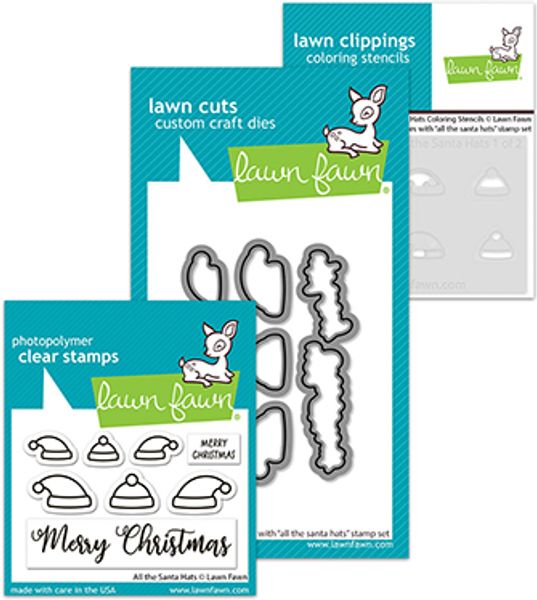 Hovedbilde Lawn Fawn All the Santa Hats Bundle