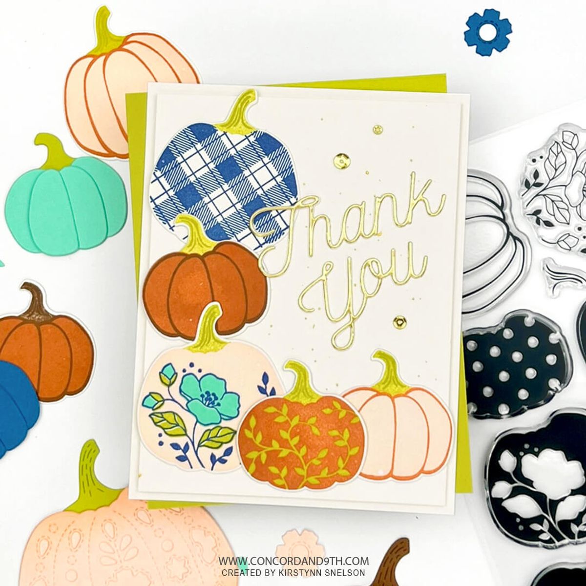 Pumpkin Prints Stamp Set