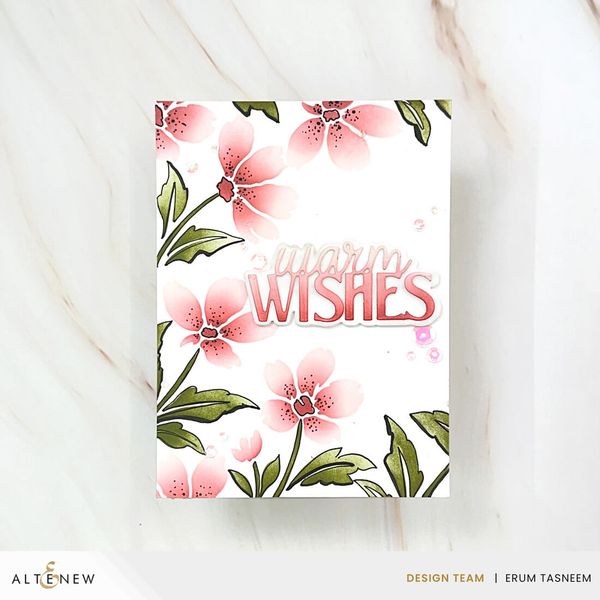 Hovedbilde Painted Petals Stencil Set