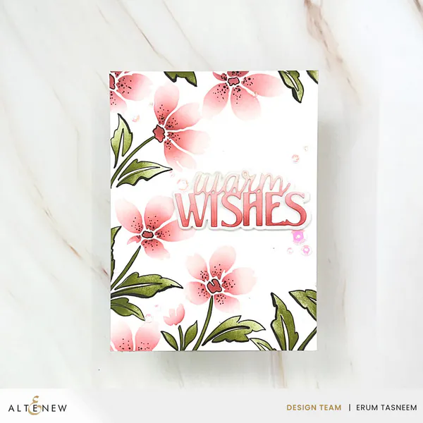 Hovedbilde Painted Petals Stencil Set