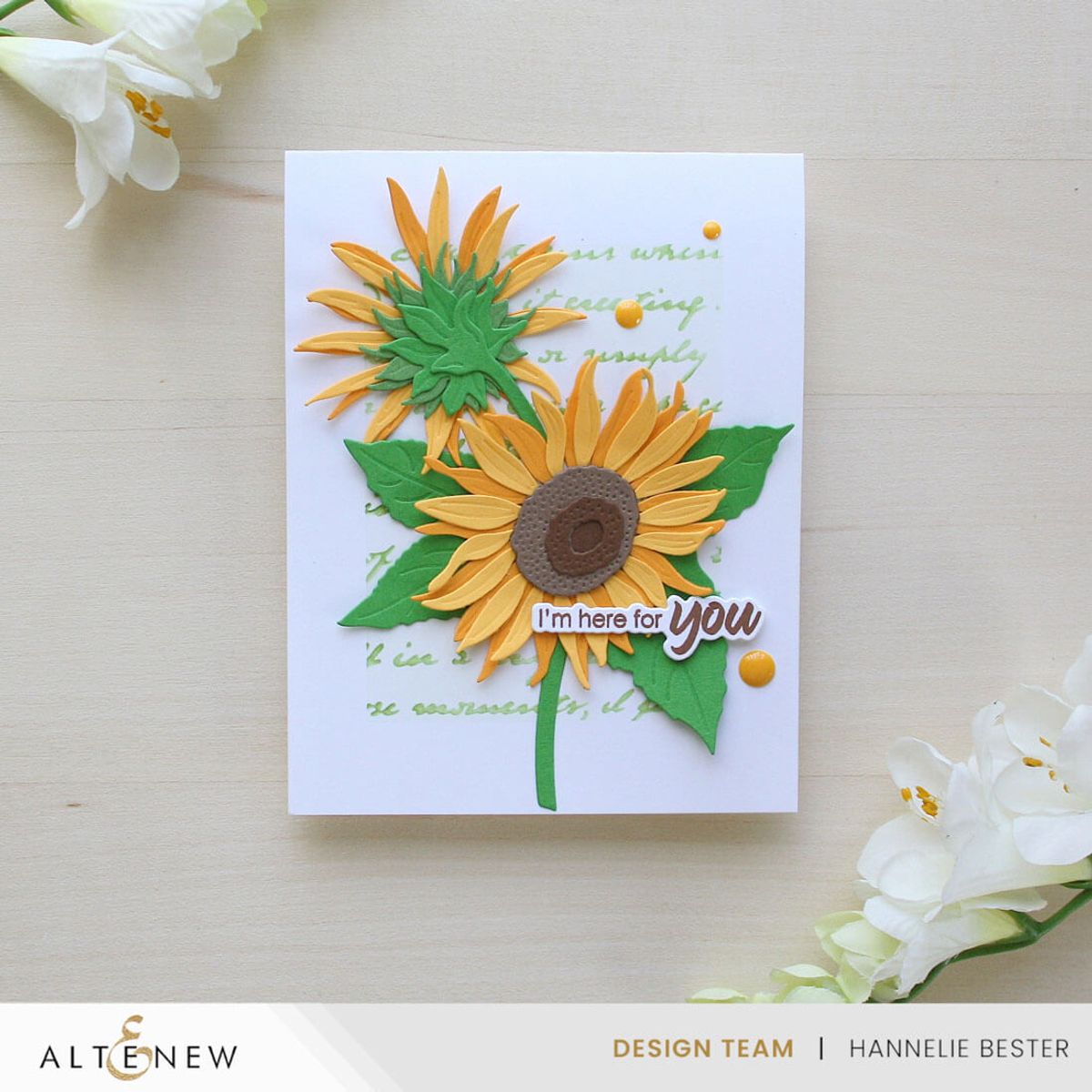 Altenew Paper Echoes Stencil