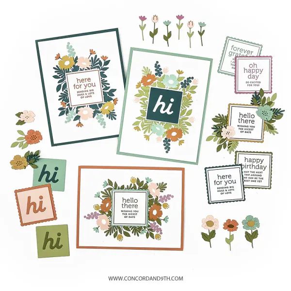 Hovedbilde Concord & 9th Sentimental Florals Bundle