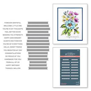 Bilde av Spellbinders Always and Forever Press Plate & Die 