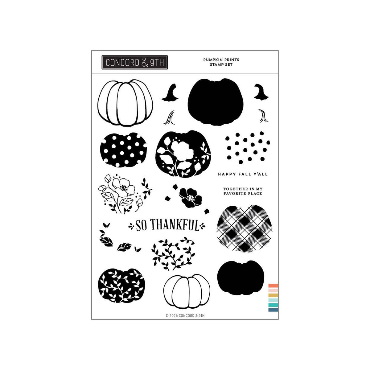 Pumpkin Prints Dies
