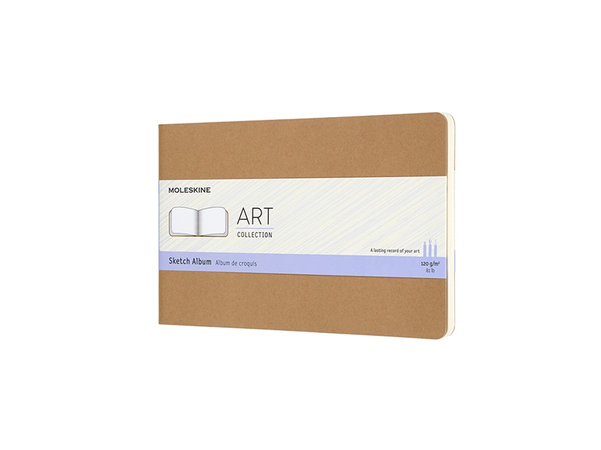 Moleskine Sketch Album L - kraft