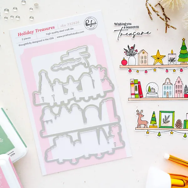 Hovedbilde Holiday Treasures Press Plate
