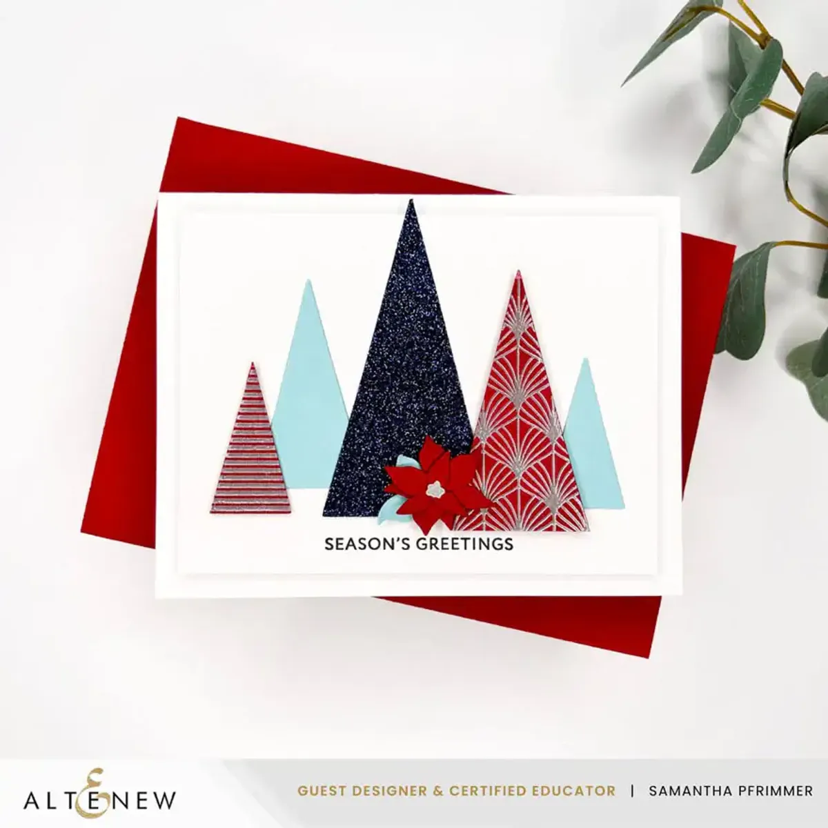 Altenew Glitter Cardstock Set - Sapphire